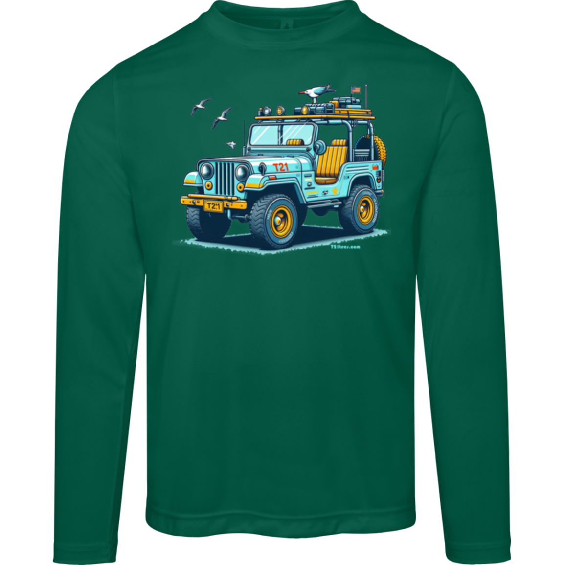 T21 "A T21 Thing" - Unisex Activewear Moisture-wicking, UV40+ Long-sleeve tee