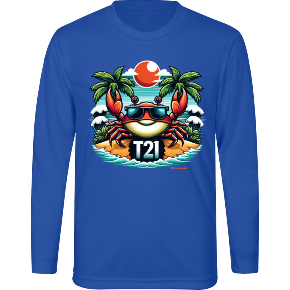 T21 "Pincher" - Youth Activewear Moisture-wicking, UV40+ Long-sleeve tee