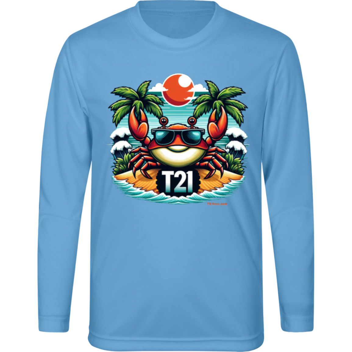 T21 "Pincher" - Youth Activewear Moisture-wicking, UV40+ Long-sleeve tee
