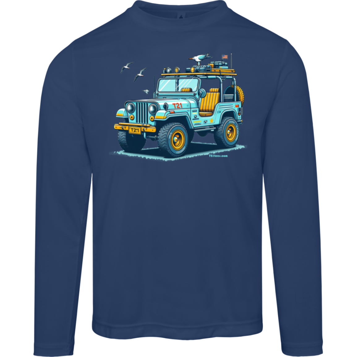 T21 "A T21 Thing" - Unisex Activewear Moisture-wicking, UV40+ Long-sleeve tee