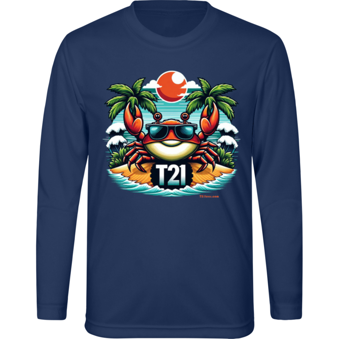 T21 "Pincher" - Youth Activewear Moisture-wicking, UV40+ Long-sleeve tee