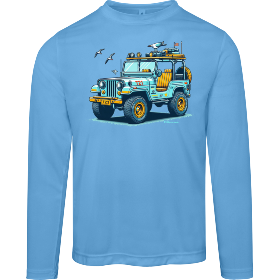 T21 "A T21 Thing" - Unisex Activewear Moisture-wicking, UV40+ Long-sleeve tee