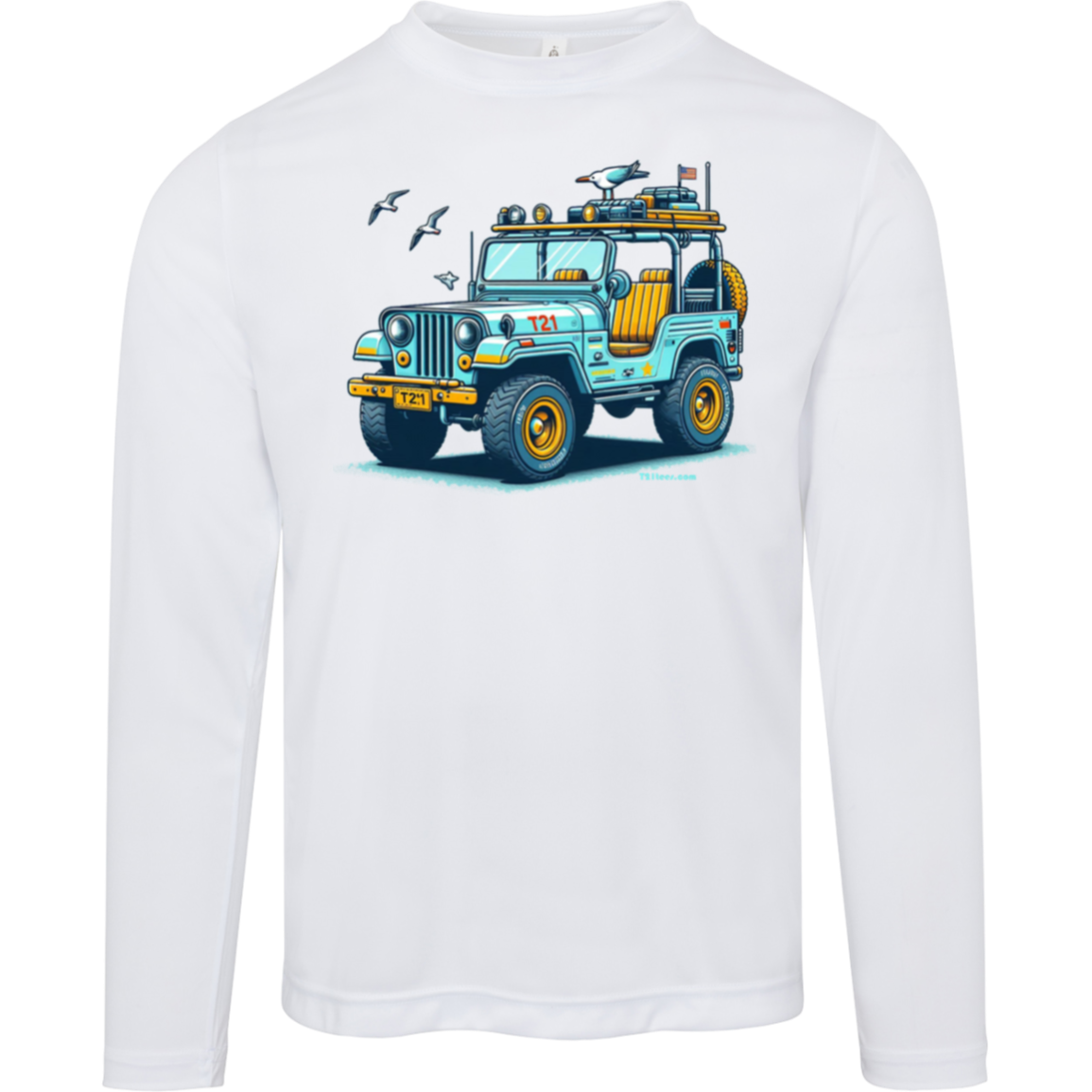 T21 "A T21 Thing" - Unisex Activewear Moisture-wicking, UV40+ Long-sleeve tee