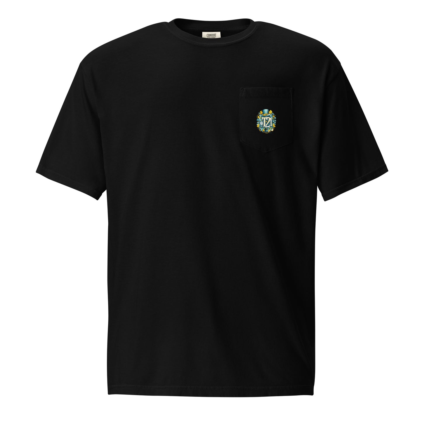 T21 "Saint Patty" - Unisex Relaxed-fit Pocket T-shirt - multiple colors