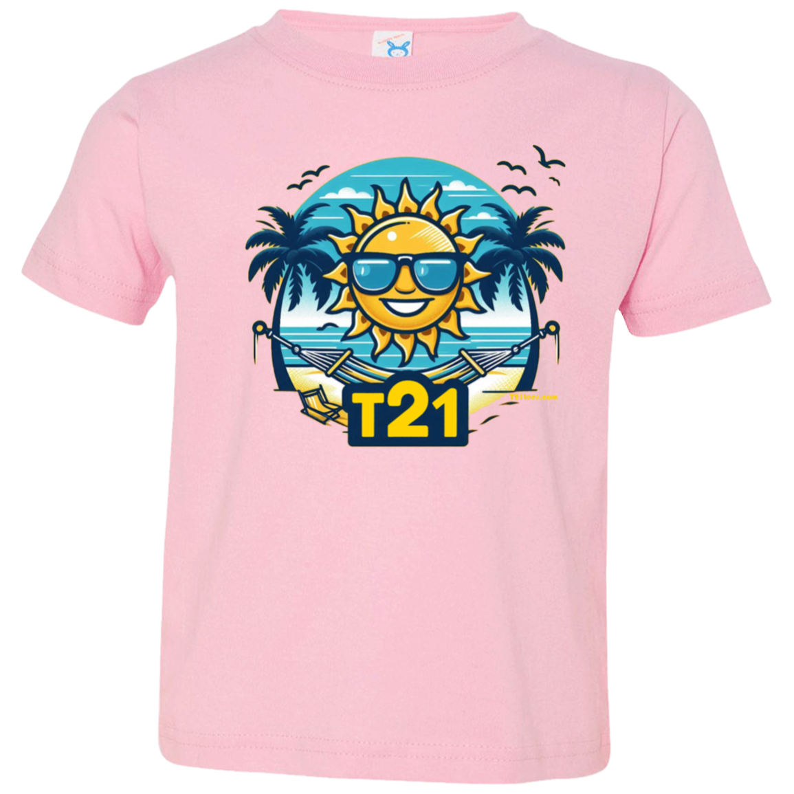 T21 "Funday" - Toddler Jersey T-Shirt - colors