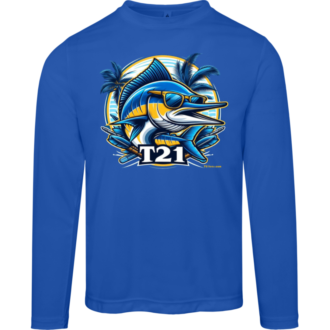 T21 "Willy" - Unisex Moisture-wicking, UV40+ Long-sleeve tee