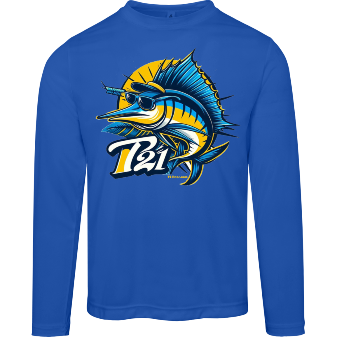 T21 "Willy T" - Unisex Activewear Moisture-wicking, UV40+ Long-sleeve tee