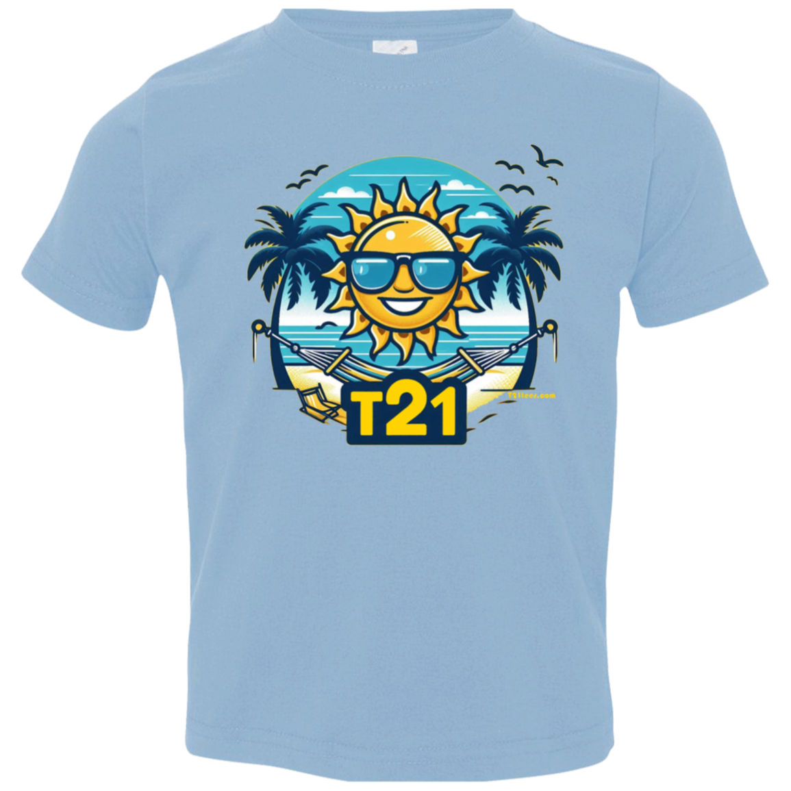 T21 "Funday" - Toddler Jersey T-Shirt - colors