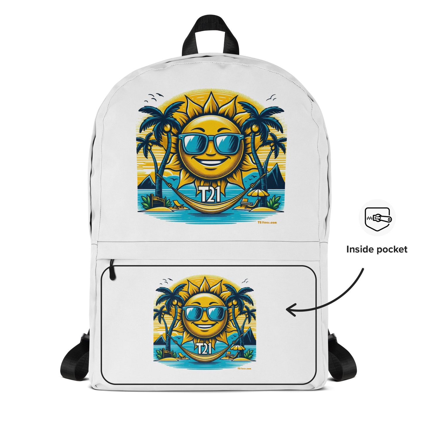 T21 "Sunshine Daydream" Down Syndrome Awareness Minimalist Backpack