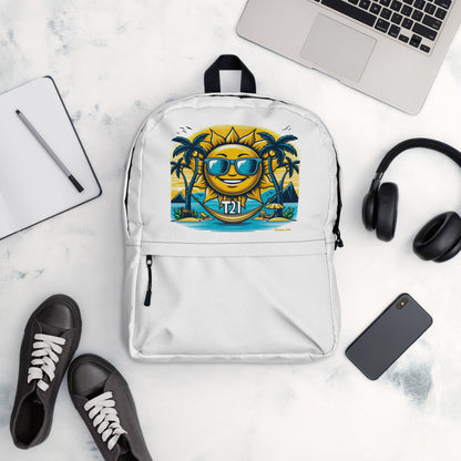 T21 "Sunshine Daydream" Down Syndrome Awareness Minimalist Backpack