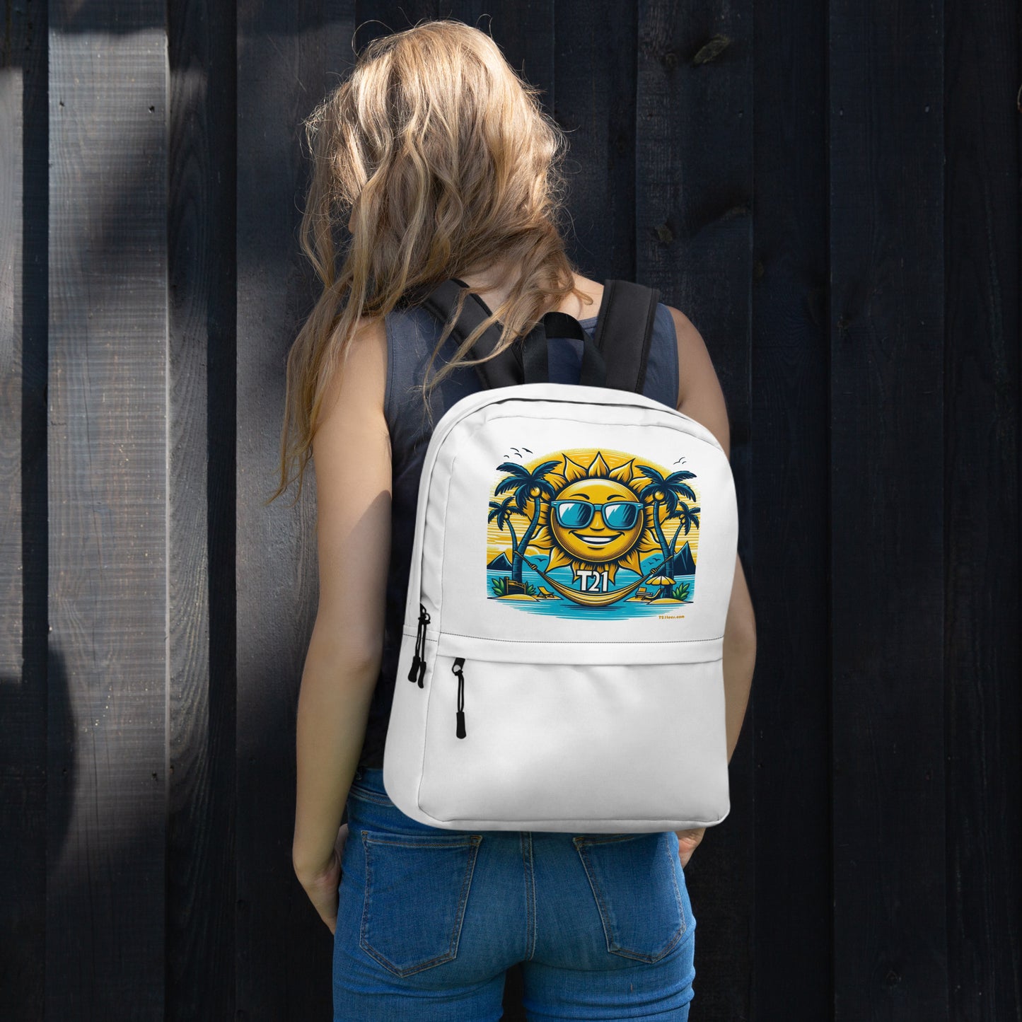 T21 "Sunshine Daydream" Down Syndrome Awareness Minimalist Backpack