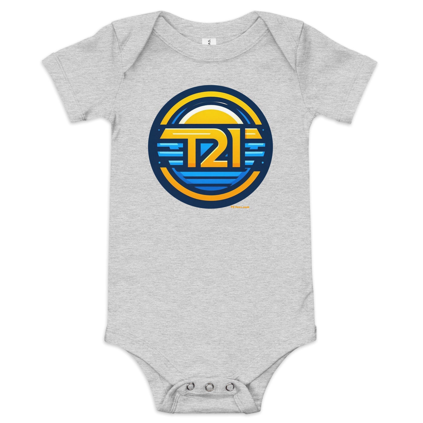 T21 "Horizon" - Baby Short Sleeve One Piece - multiple colors