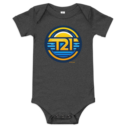 T21 "Horizon" - Baby Short Sleeve One Piece - multiple colors