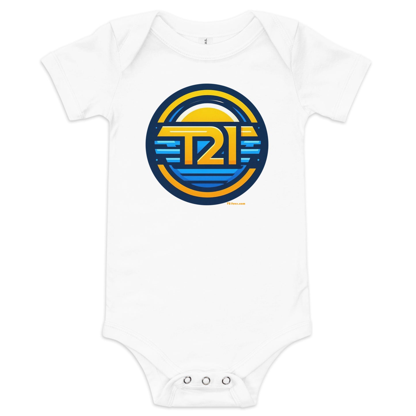 T21 "Horizon" - Baby Short Sleeve One Piece - multiple colors