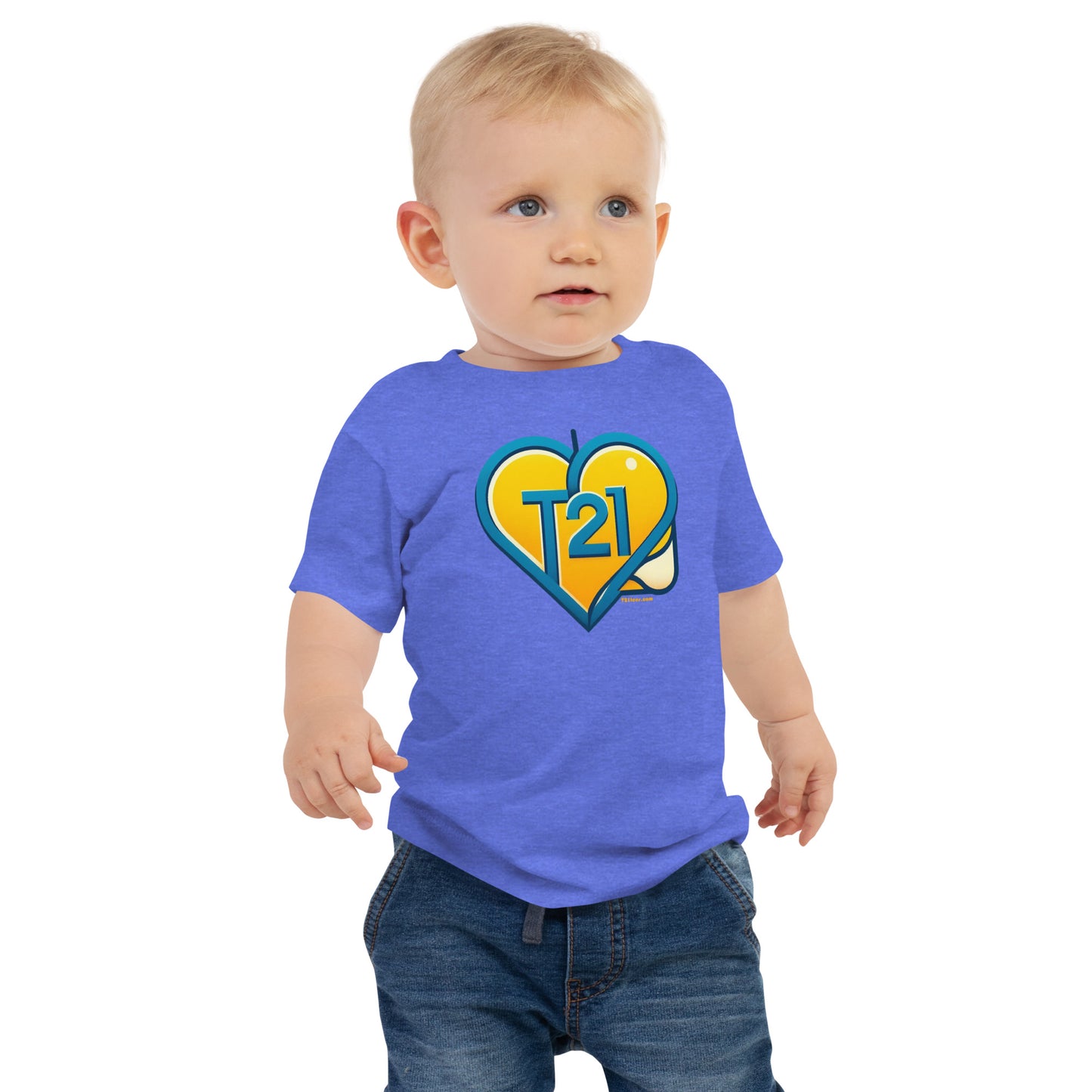 T21 "Love Fruit" - Baby Jersey Short Sleeve Tee - multiple colors