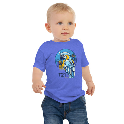 T21 "Polly" - Baby Jersey Short Sleeve Tee - multiple colors