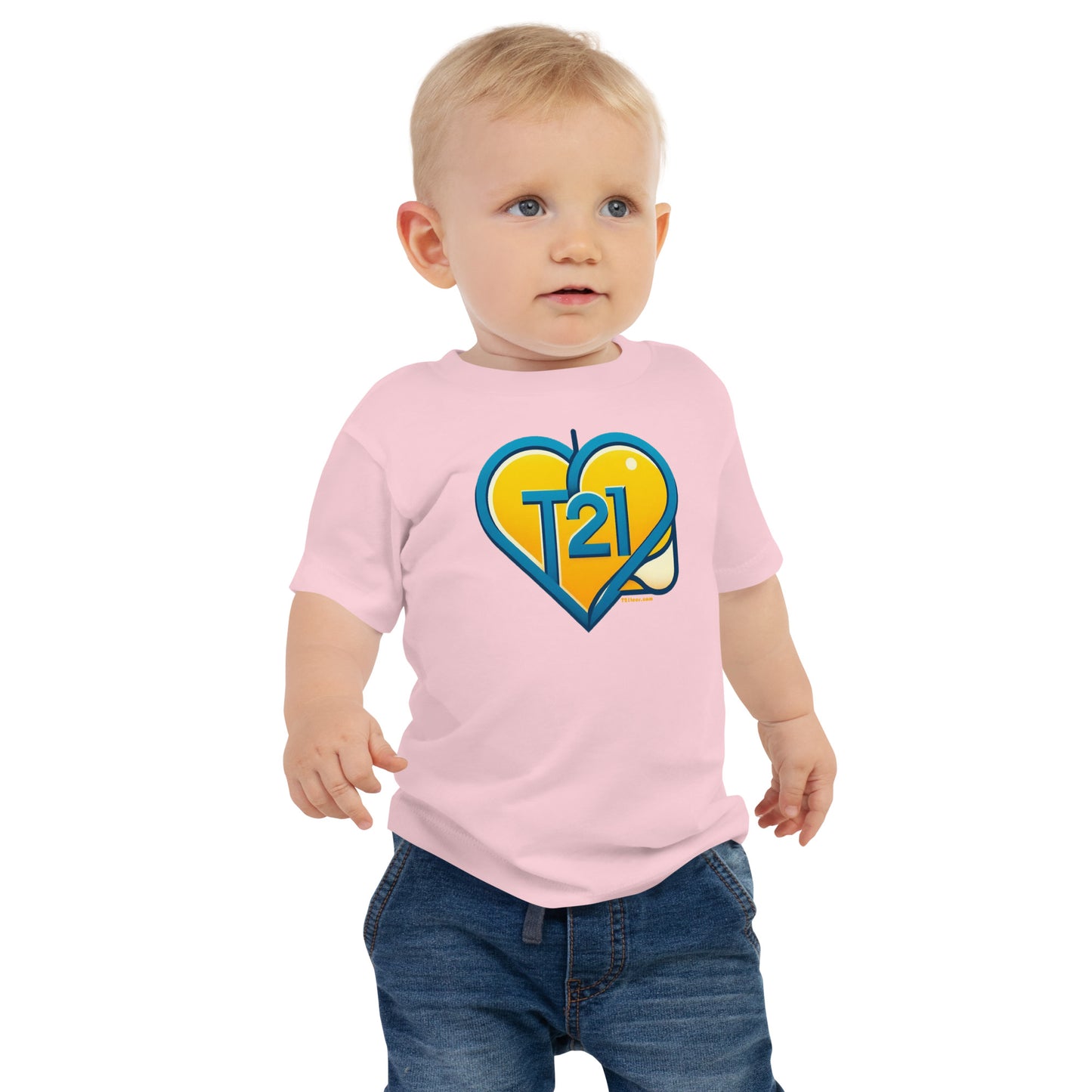 T21 "Love Fruit" - Baby Jersey Short Sleeve Tee - multiple colors