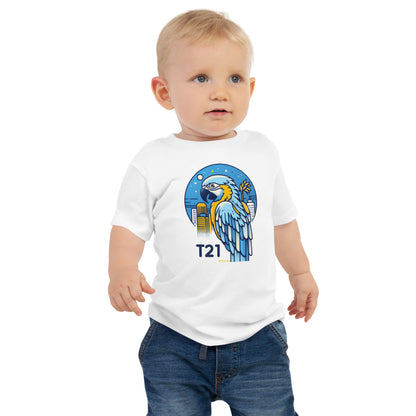 T21 "Polly" - Baby Jersey Short Sleeve Tee - multiple colors