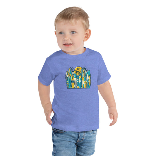 T21 "Board Row" - Toddler Short Sleeve Tee - multiple colors