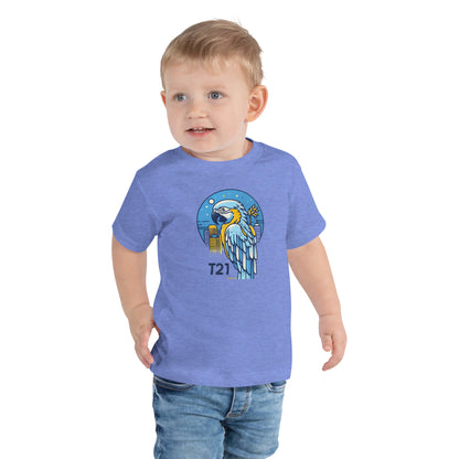 T21 "Polly" - Toddler Short Sleeve Tee - multiple colors