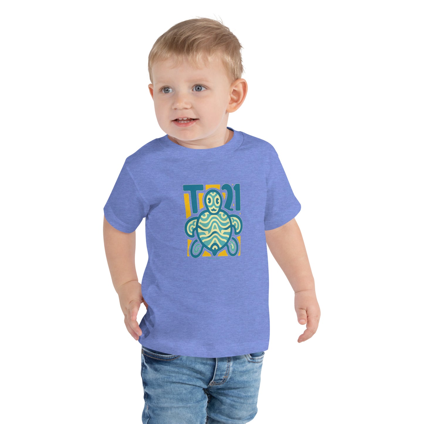 T21 "Turtle Rock" - Toddler Short Sleeve Tee - multiple colors