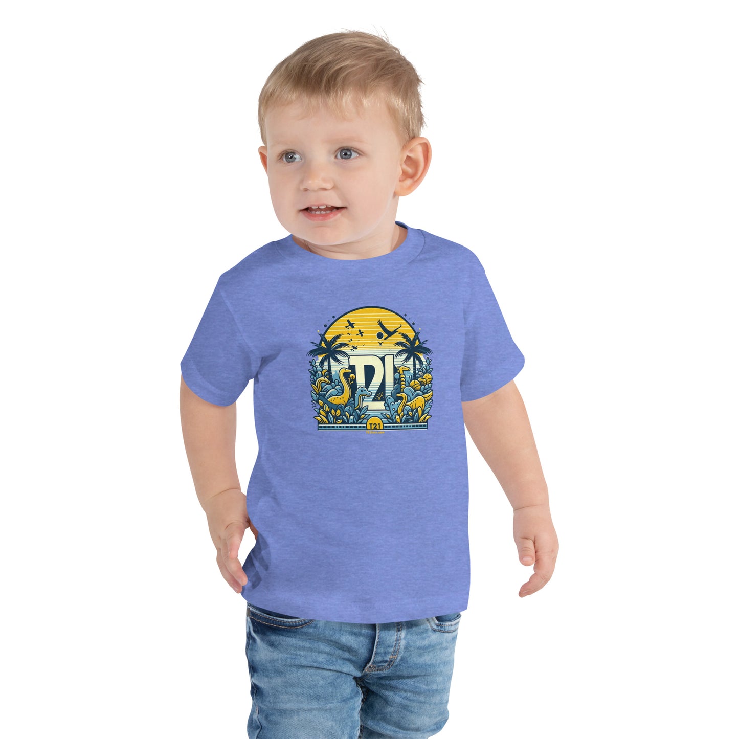 T21 "Land of the Lost" - Toddler Short Sleeve Tee - multiple colors