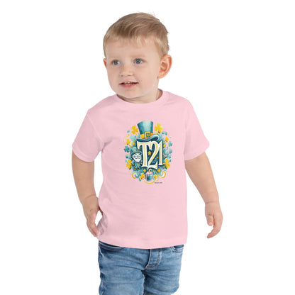 T21 "Saint Patty" - Toddler Short Sleeve Tee - multiple colors