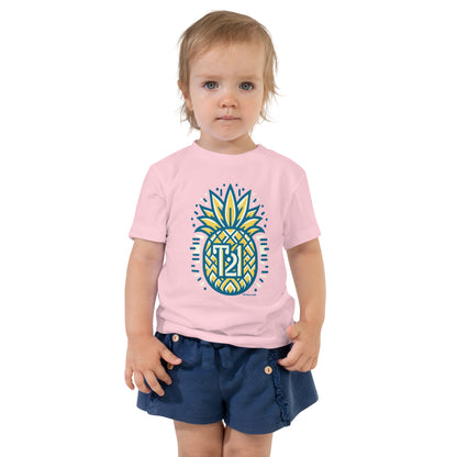 T21 "Pineapple Ice" - Toddler Short Sleeve Tee - multiple colors