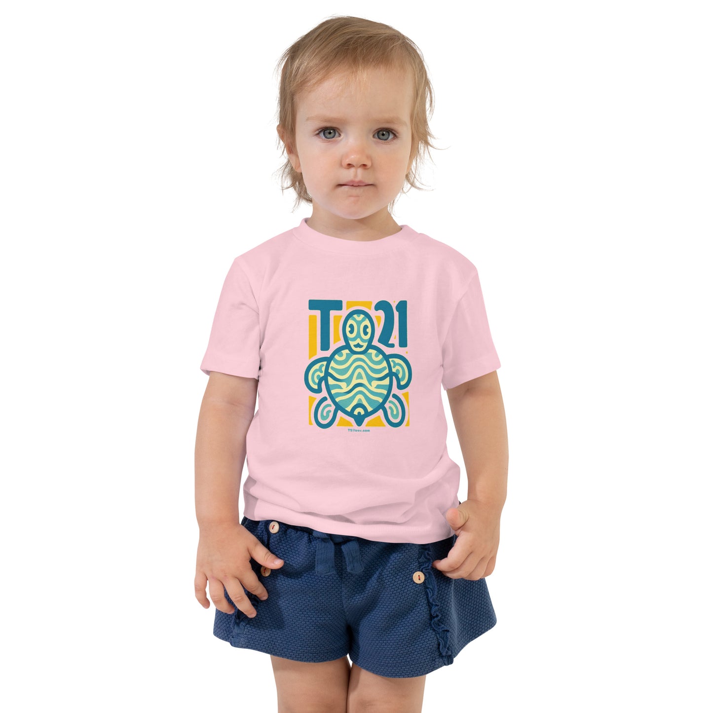 T21 "Turtle Rock" - Toddler Short Sleeve Tee - multiple colors