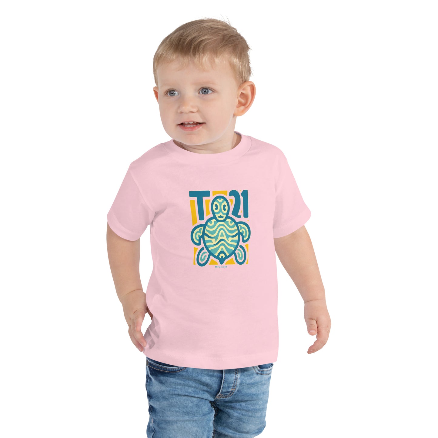 T21 "Turtle Rock" - Toddler Short Sleeve Tee - multiple colors