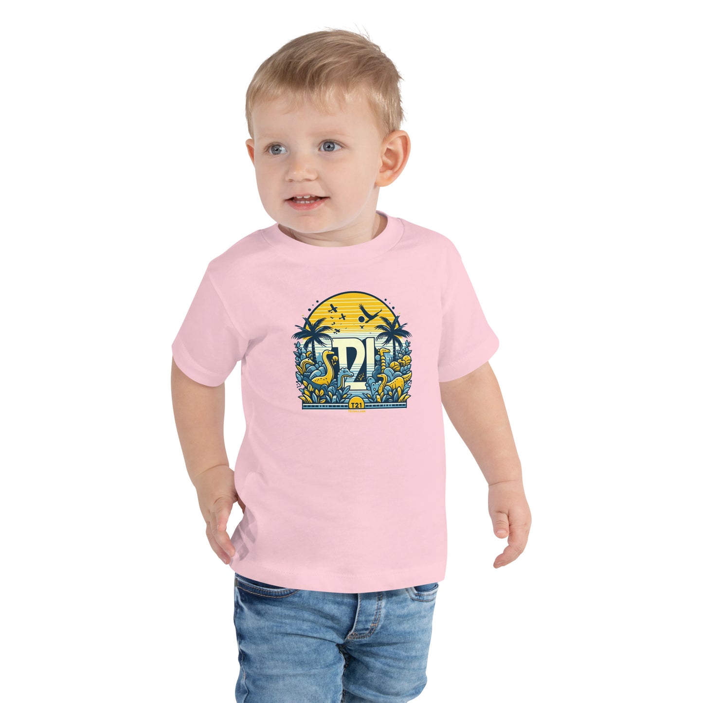 T21 "Land of the Lost" - Toddler Short Sleeve Tee - multiple colors