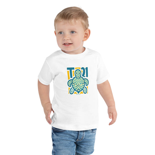 T21 "Turtle Rock" - Toddler Short Sleeve Tee - multiple colors