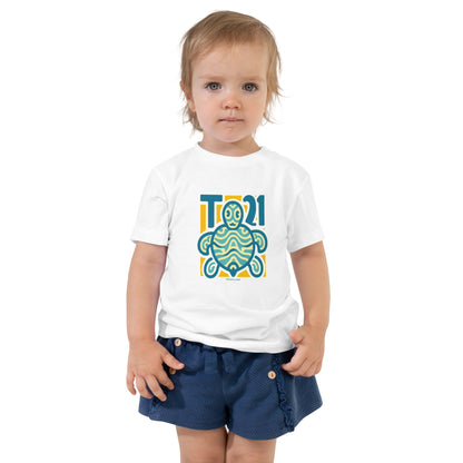 T21 "Turtle Rock" - Toddler Short Sleeve Tee - multiple colors