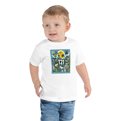 T21 "Jungle Deco" - Toddler Short Sleeve Tee - multiple colors