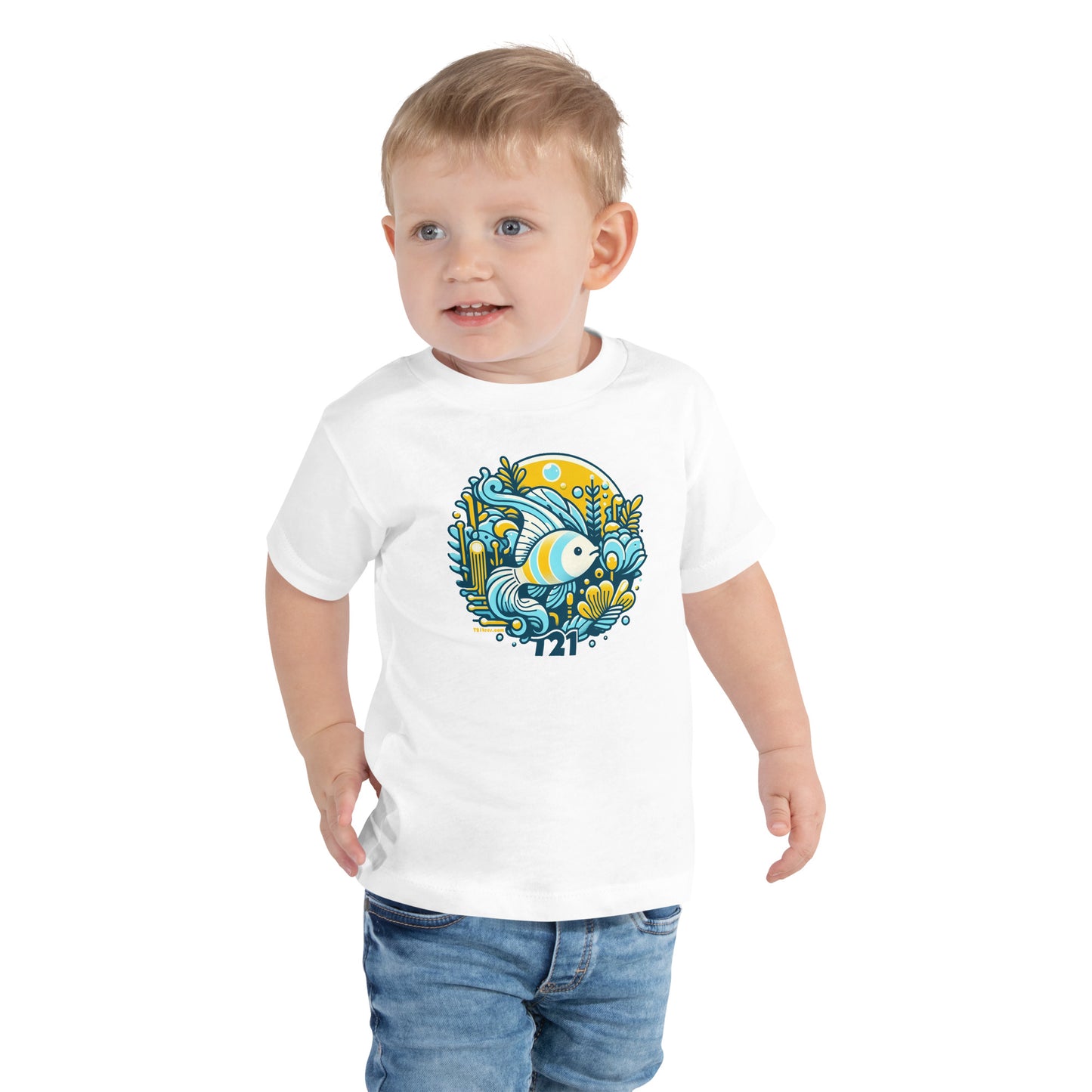 T21 "Guppy" - Toddler Short Sleeve Tee - multiple colors