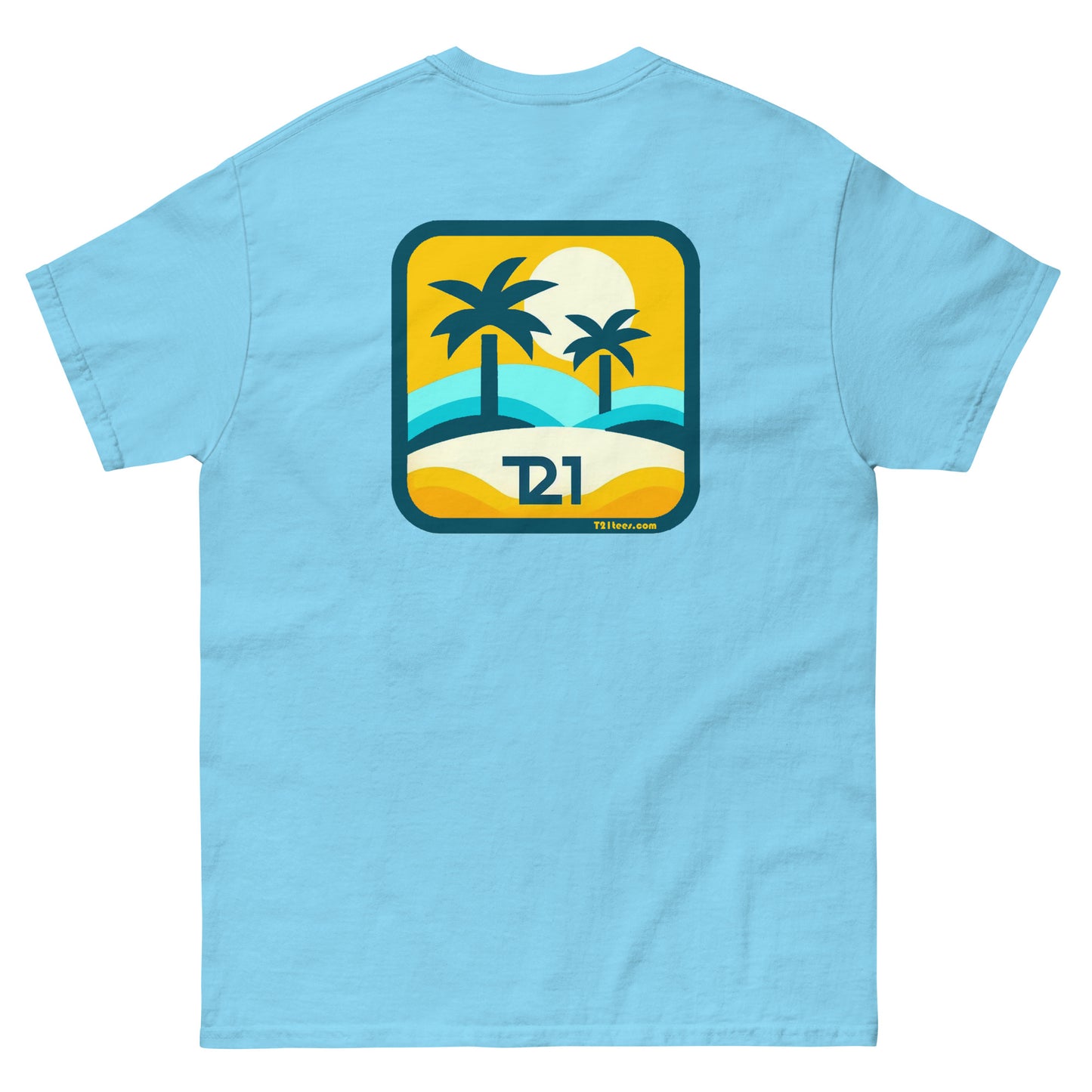 T21 "Oasis" - Unisex classic lighter-weight tee - multiple colors