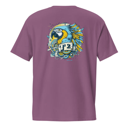 T21 "Macaw" - Unisex Relaxed-fit Pocket T-shirt - multiple colors