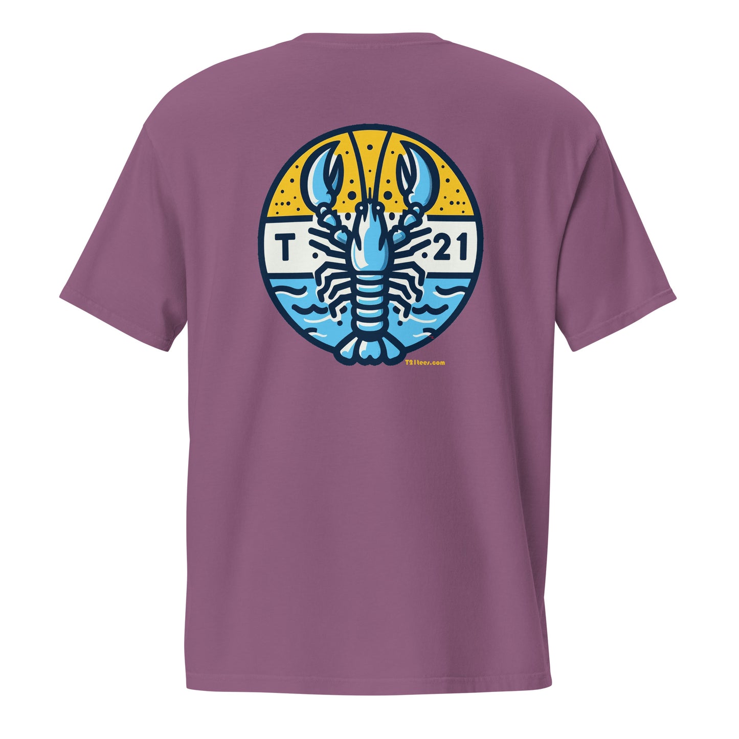 T21 "Lobster" - Men's Garment-dyed Pocket T-shirt - multiple colors