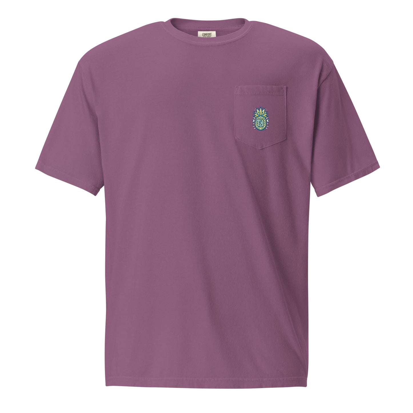 T21 "Pineapple Ice" - Men's Garment-Dyed Pocket T-shirt - multiple colors