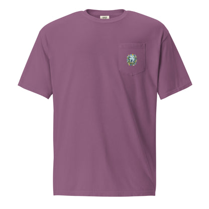 T21 "Rainforest" - Men's Garment-dyed Pocket T-shirt - multiple colors