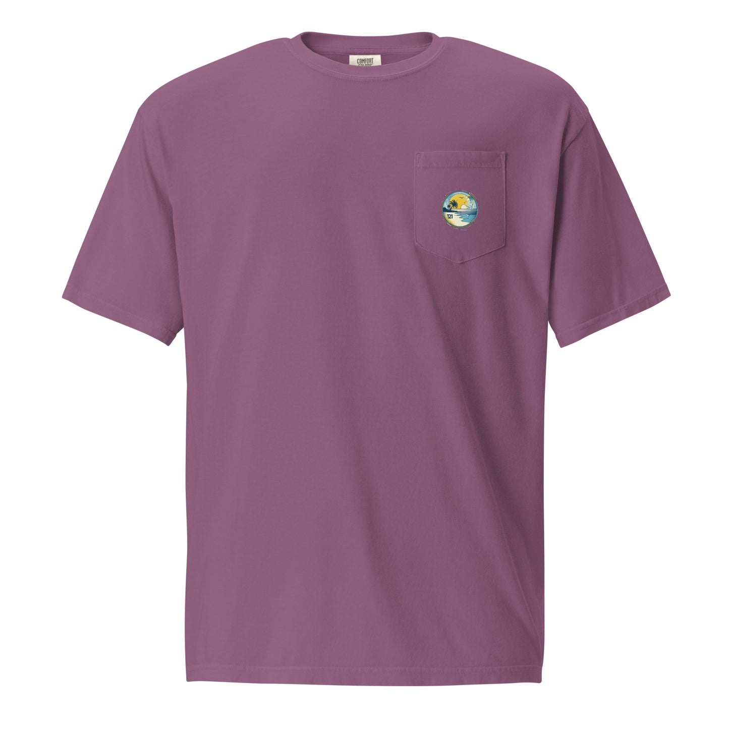 T21 "Kiawah" - Men's Garment-dyed Pocket T-shirt - multiple colors