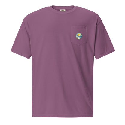 T21 "Kiawah" - Men's Garment-dyed Pocket T-shirt - multiple colors