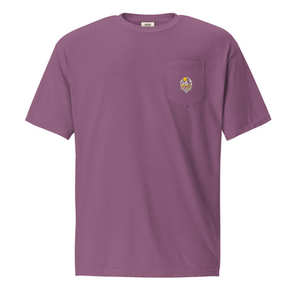 T21 "Mountaintop" - Men's Garment-dyed Pocket T-shirt - multiple colors