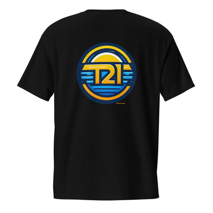 T21 "Horizon" - Camiseta de bolsillo teñida en prenda para hombre - varios colores