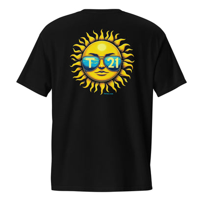 T21 "Sunny Shades" Down Syndrome Awareness Men's Pocket T-shirt