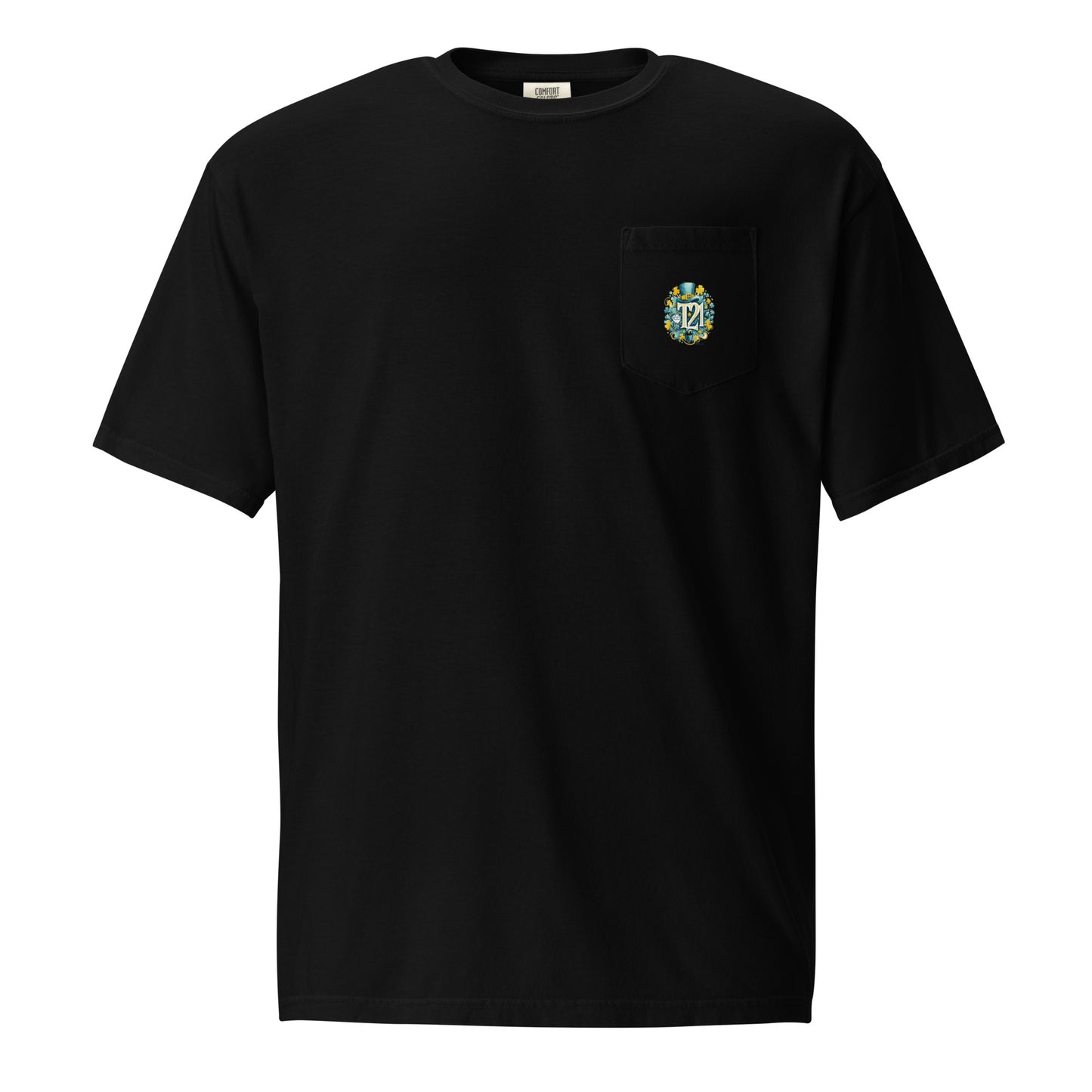 T21 "Saint Patty" - Men's Garment-dyed Pocket T-shirt - multiple colors