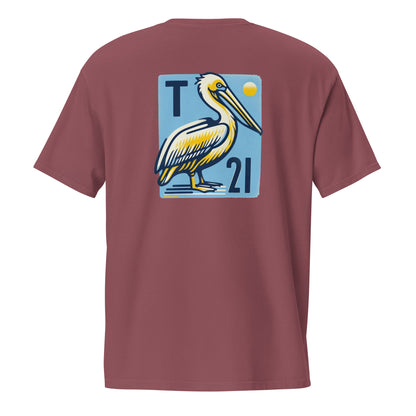 T21 "Waiting for Fish" - Men's Garment-dyed Pocket T-shirt - multiple colors