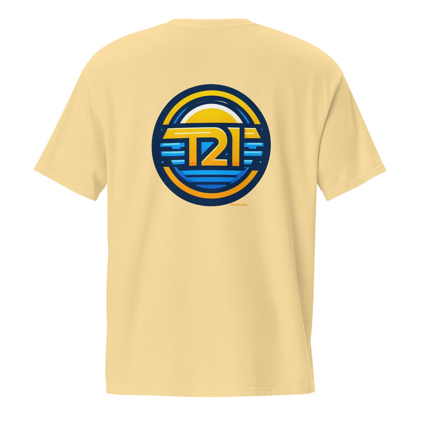 T21 "Horizon" - Men's Garment-dyed Pocket T-shirt - multiple colors