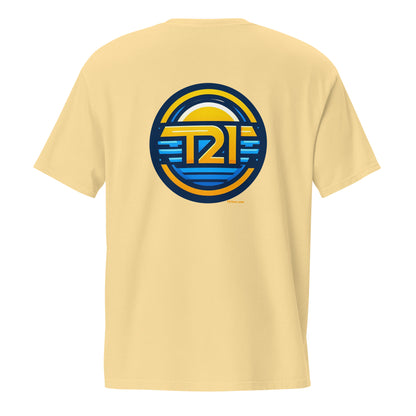 T21 "Horizon" - Camiseta de bolsillo teñida en prenda para hombre - varios colores