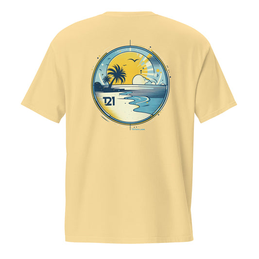 T21 "Kiawah" - Unisex Relaxed-fit Pocket T-shirt - multiple colors